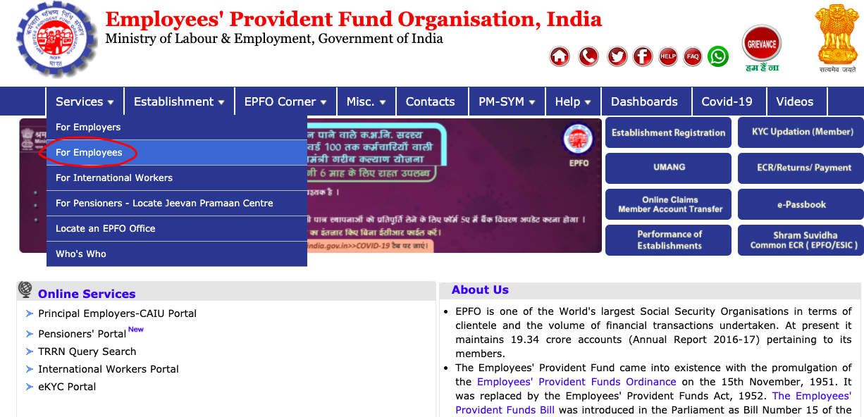 EPF Balance Check