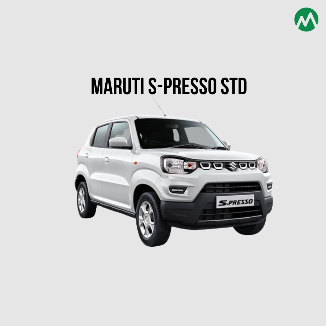 Maruti S-Presso Std (Best Car Under 5 lakhs in India)