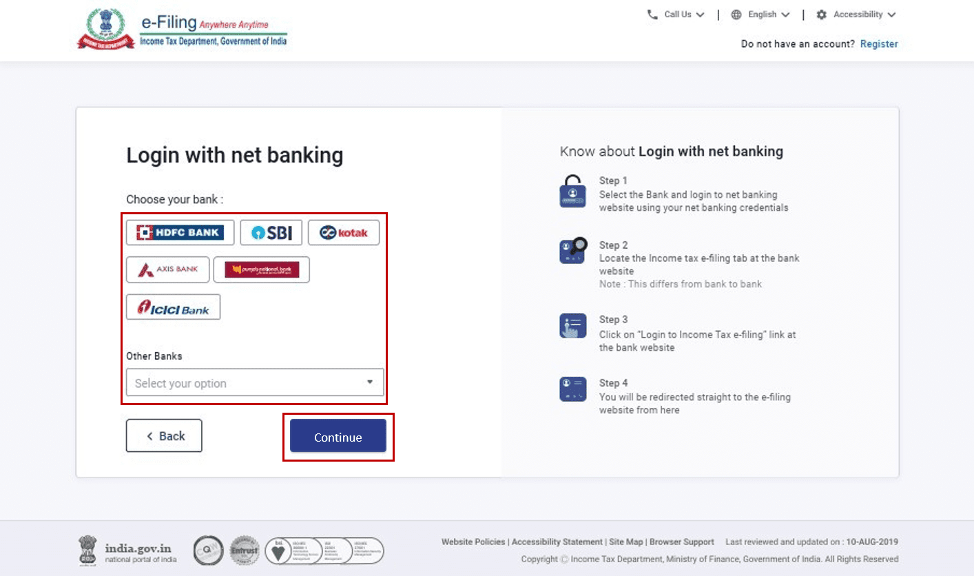 How to e-Verify Income Tax Return