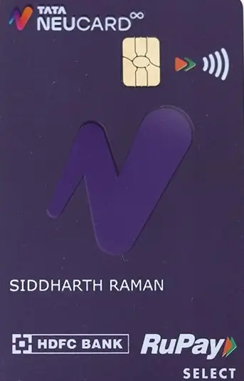 hdfc bank tataneu credit card
