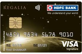 hdfc bank regalia credit card