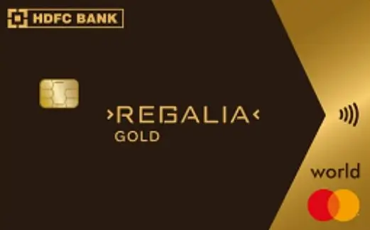 hdfc regalia gold credit card