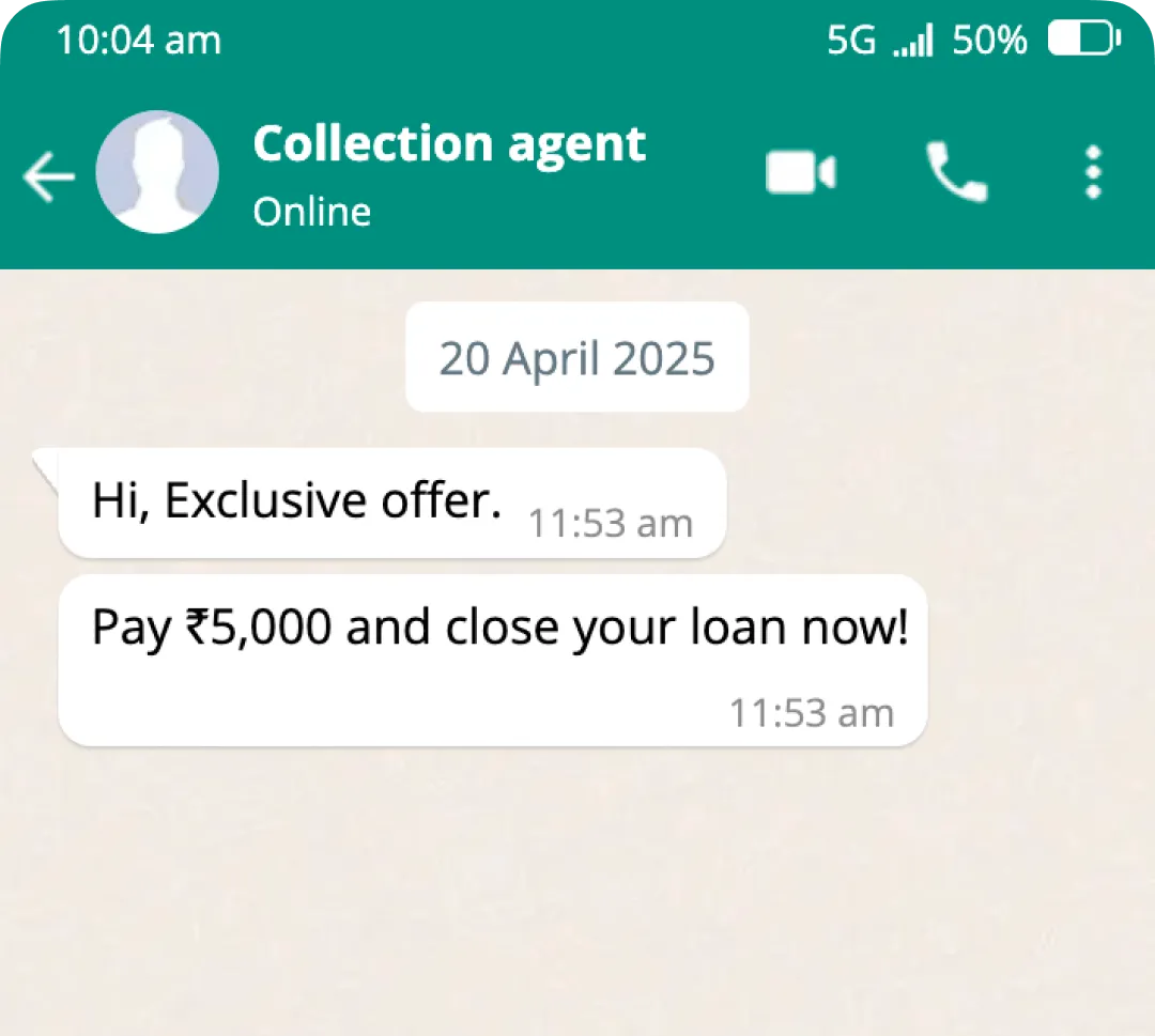 Settlement fraud background