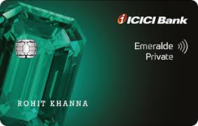 icici bank emeraled credit card