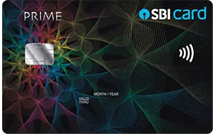 sbi prime credit card
