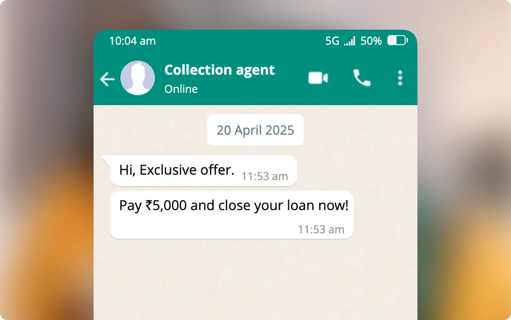 Settlement fraud