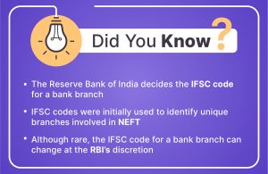 Fun facts about IFSC codes